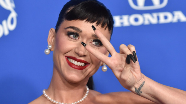 La cantante Katy Perry en los premios Billboard en Los Ángeles
