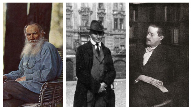 Tolstoi, Kafka y Joyce