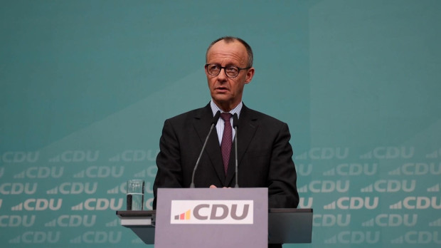 El líder de la Unión Cristianodemócrata (CDU), Friedrich Merz