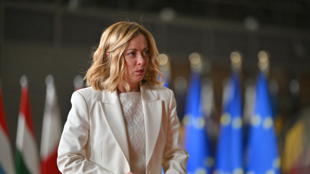 La primera ministr de Italia, Giorgia Meloni