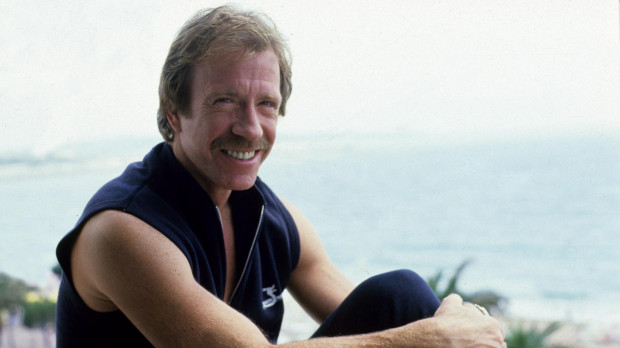 Chuck Norris, en una imagen de 1988 en Cannes
