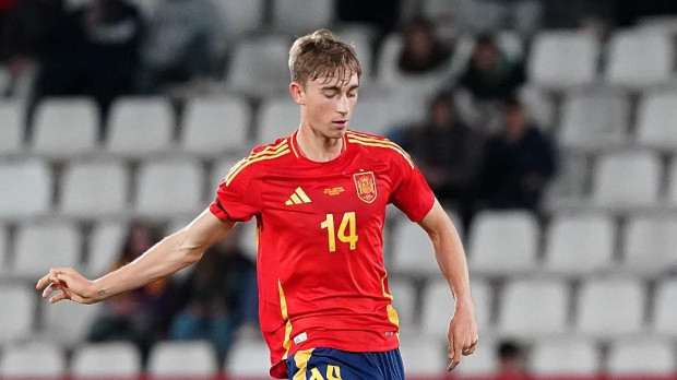 Dean Huijsen, en una imagen de archivo con la selección española