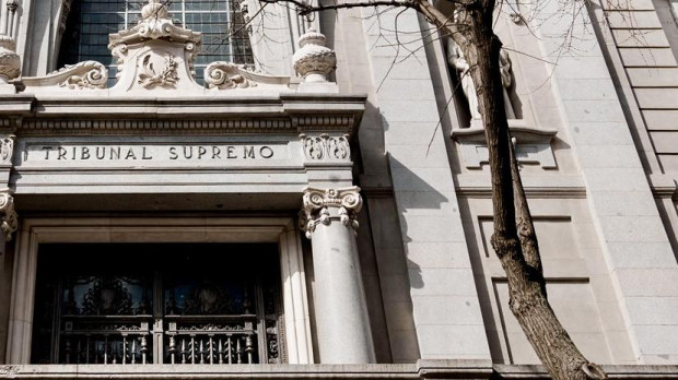 Fachada del Tribunal Supremo.
