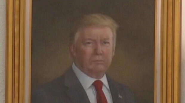 El retrato de Donald Trump