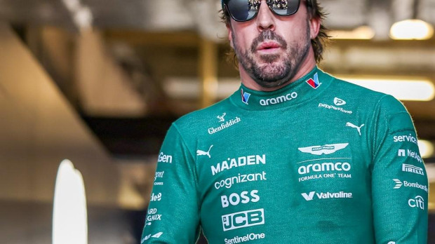 Fernando Alonso, en el Gran Premio de China