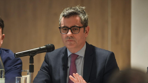 El ministro de la Presidencia, Justicia y Relaciones con las Cortes, Félix Bolaños