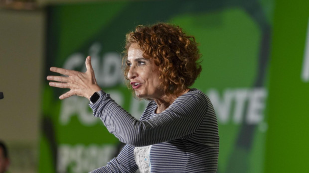 La vicepresidenta primera del Gobierno y secretaria general del PSOE andaluz, María Jesús Montero