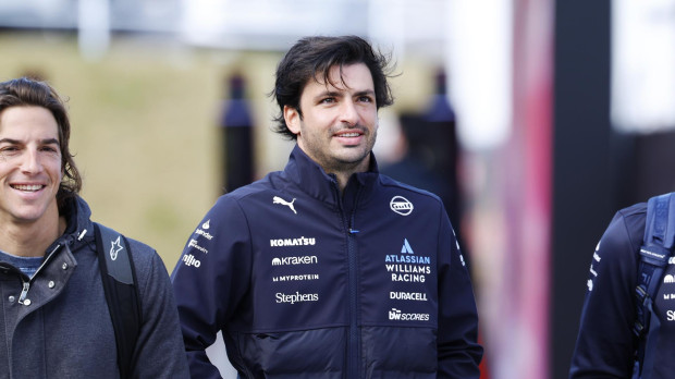 Carlos Sainz, en el Gran Premio de Japón