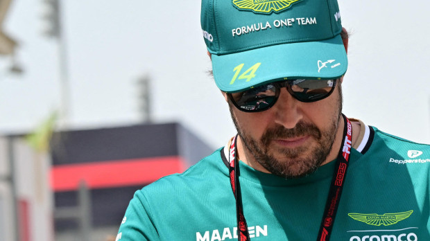 Fernando Alonso, en un Gran Premio de esta temporada