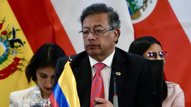 El presidente colombiano, Gustavo Petro