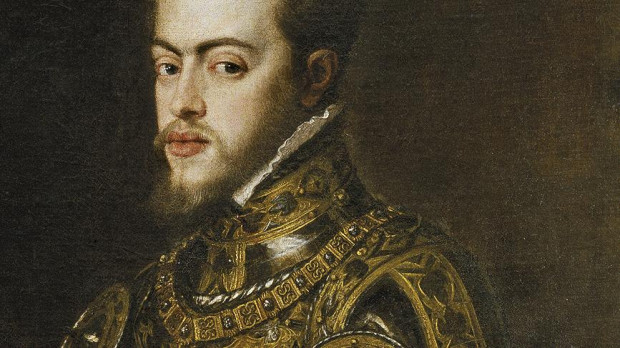 Felipe, príncipe de Asturias, por Tiziano (1551)