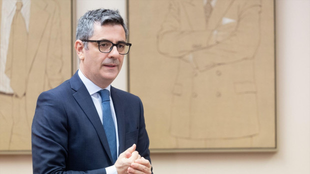 El ministro de la Presidencia Justicia, y Relaciones con las Cortes, Félix Bolaños