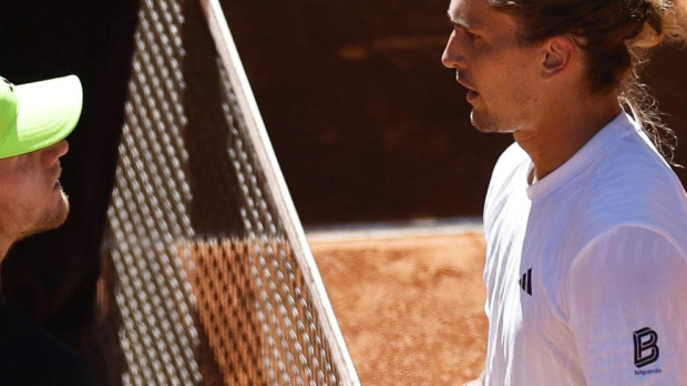 El español, Davidovich, tras caer eliminado ante Zverev