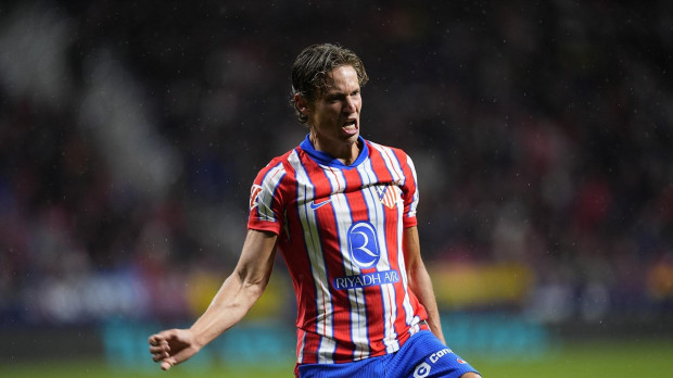 Marcos Llorente, en un partido con el Atlético de Madrid