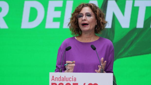 La ministra de Hacienda, vicesecretaria general del PSOE y secretaria general del PSOE de Andalucía, María Jesús Montero