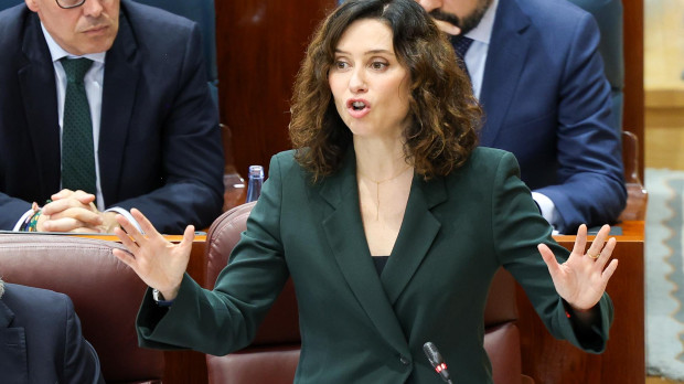 La presidenta de la Comunidad de Madrid, Isabel Díaz Ayuso