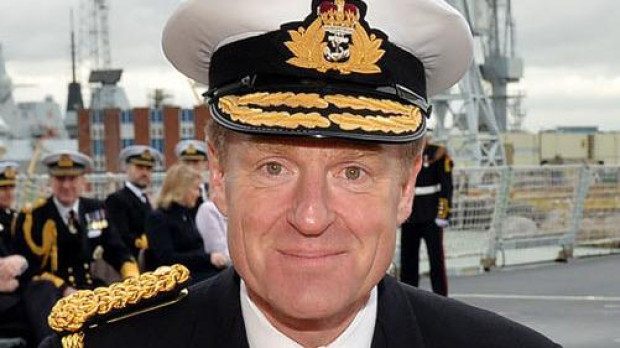 Ben Key, jefe de la Marina Real británica