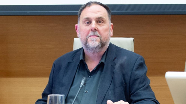 El presidente de ERC y exvicepresidente catalán, Oriol Junqueras