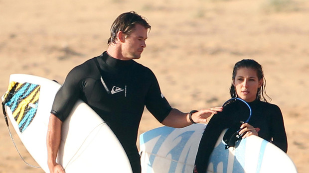 Chris Hemsworth y Elsa Pataky