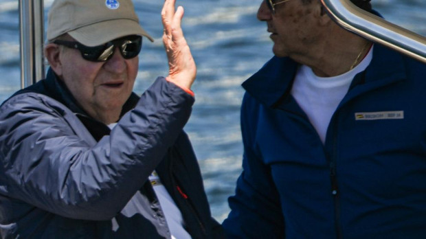 El Rey Juan Carlos, a mediados de mayo en Sangenjo