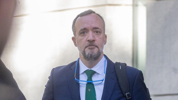 El ex secretario de Estado de Seguridad Francisco Martínez durante una de sus comparecencias en la Audiencia Nacional