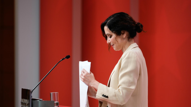 La presidenta de la Comunidad de Madrid, Isabel Díaz Ayuso