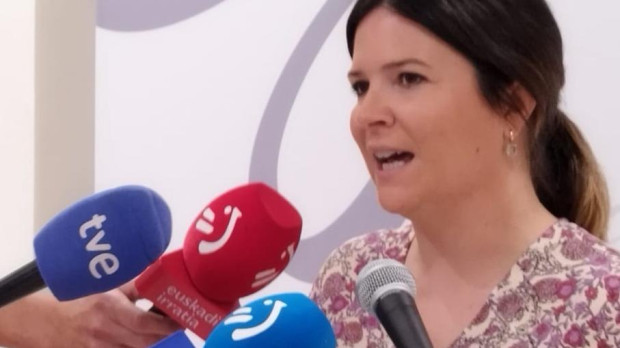 La secretaria del EBB, Maitane Ipiñazar