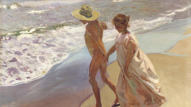 Cuadro 'Al agua', una de las pinturas más conocidas de Joaquín Sorolla