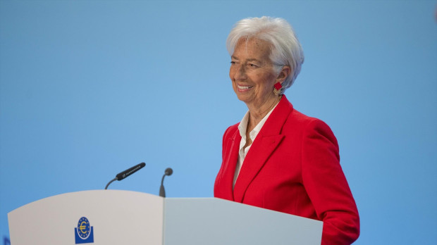 La presidenta del Banco Central Europeo, Christine Lagarde.