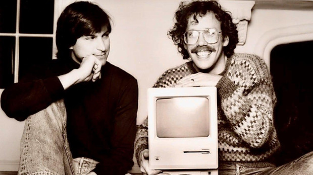 Bill Atkinson y Steve Jobs