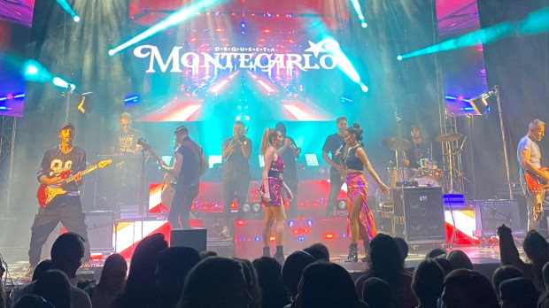 Actuación de la Orquesta Montecarlo, en una imagen de archivo.