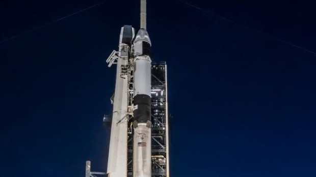 Cohete Falcon 9 con la misión Axiom 4