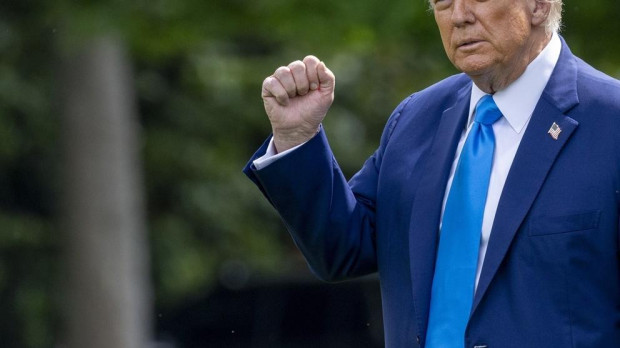 El presidente de los Estados Unidos, Donald Trump