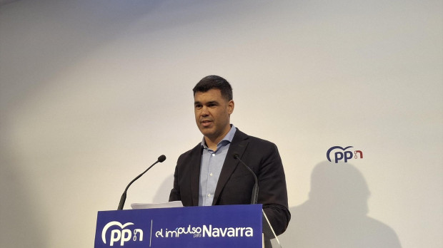 El presidente del Partido Popular de Navarra, Javier García  EUROPA PRESS 13/6/2025