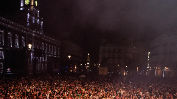 Concierto 'En Sol y sin playa, 40 años, vaya vaya' en la Puerta del Sol