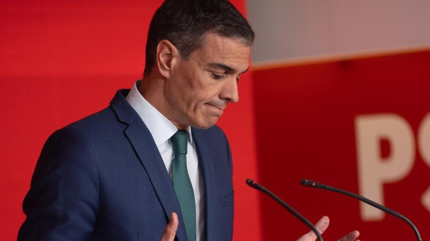 El secretario general del PSOE y presidente del Gobierno, Pedro Sánchez