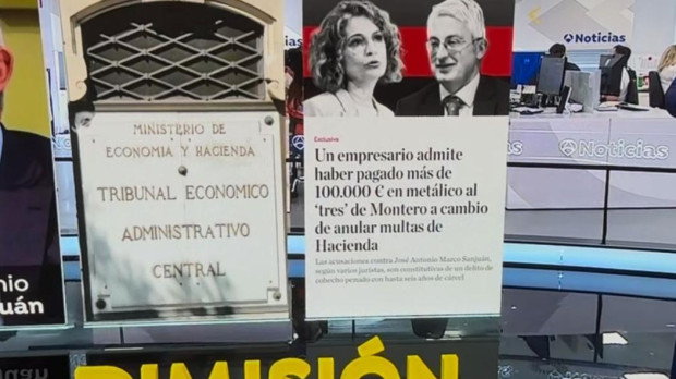 Antena 3 Noticias 1 ha informado de la dimisión de Marco Sanjuán tras las informaciones publicadas en El Debate