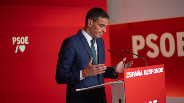 El secretario general del PSOE y presidente del Gobierno, Pedro Sánchez