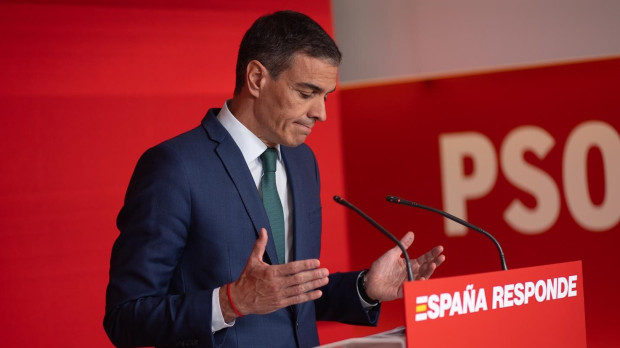 El secretario general del PSOE y presidente del Gobierno, Pedro Sánchez