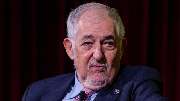 El presidente del Tribunal Constitucional (TC), Cándido Conde-Pumpido, interviene en Los Desayunos del Ateneo