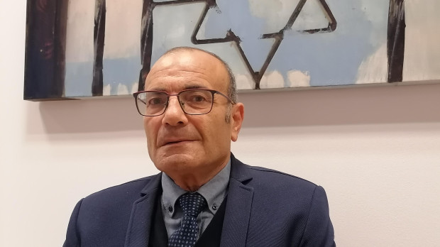 Uzi Rabi en Casa Sefarad de Madrid.