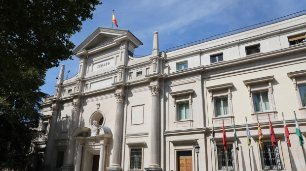 Fachada exterior del Palacio del Senado en Madrid
Marta Fernández / Europa Press
25 septiembre 2019, Senado,
25/9/2019