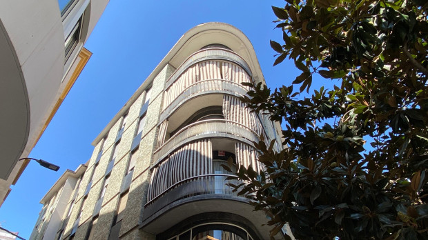 Edificio de Rafael de La-Hoz en la calle Cruz Conde
