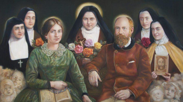 Santa Teresita y su familia