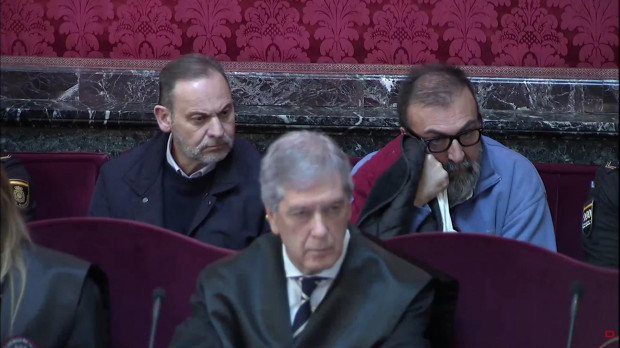 La primera imagen de los presos Ábalos y Koldo en el Tribunal Supremo