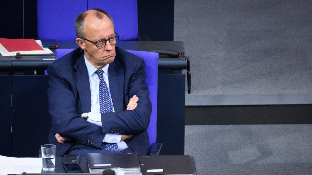 El canciller alemán, Friedrich Merz.