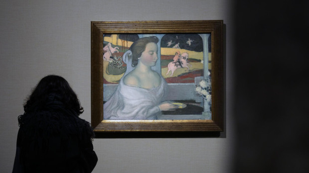 La princesse dans la tour, de Maurice Denis, es una de las piezas que se puede ver en La Pedrera