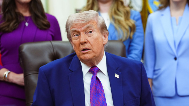 El presidente de Estados Unidos, Donald Trump