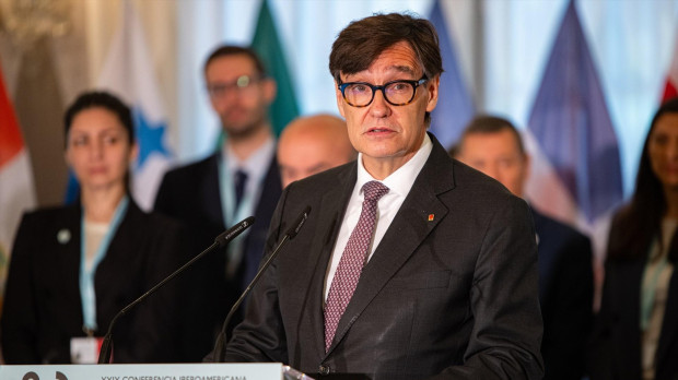 El presidente de la Generalitat de Cataluña, Salvador Illa