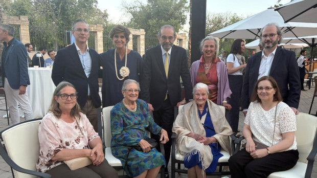 Los descendientes del santo mallorquín, arropados por Bullón de Mendoza